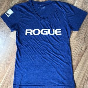 Rogue Fitness Women’s Blue Shirt Medium